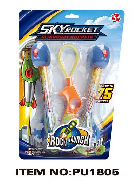 Catapult missile with whistle (suction plate)