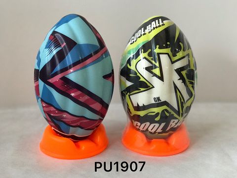 Straight cut football (heat shrinkable film)