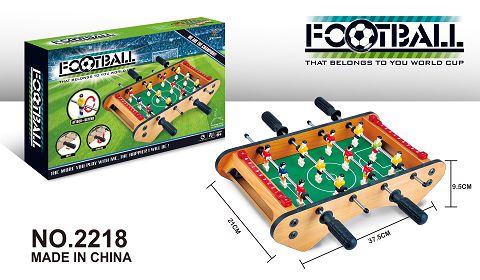 Wooden football table