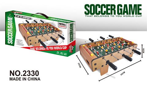 Wooden football table