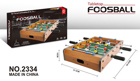 Wooden football table