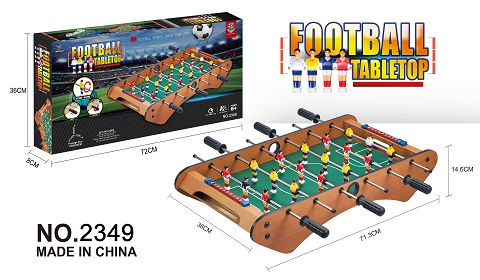 Wooden football table