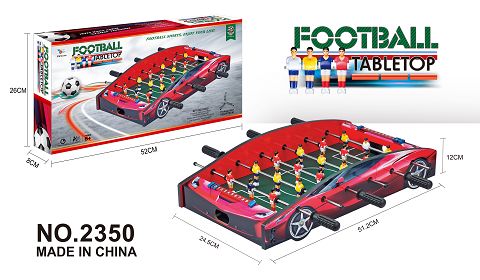 Sports car wooden football table