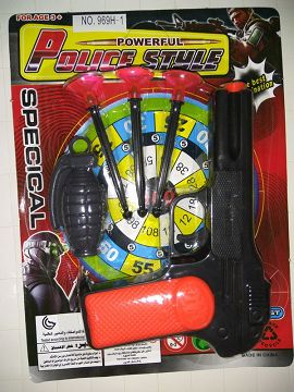 Soft bullet gun