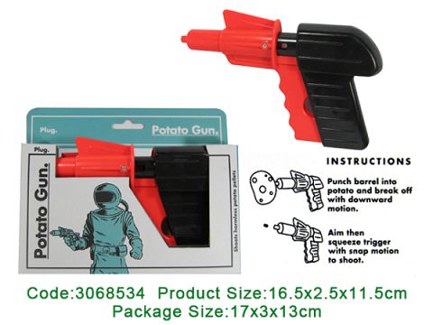 Green potato gun