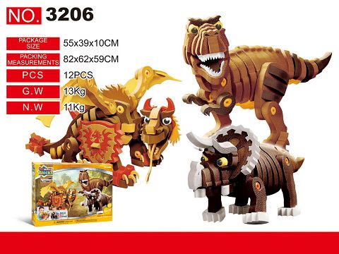 DINOSAUR PARADISE MAMMOTH 355PCS