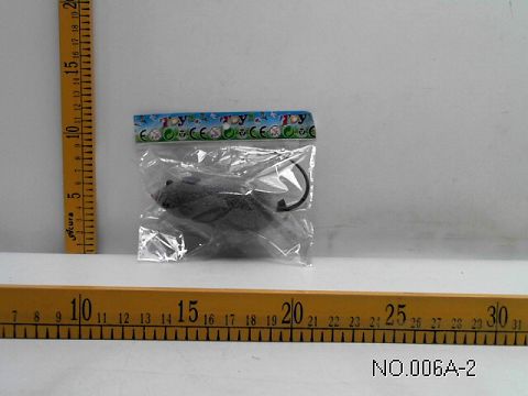 植绒长毛拉线老鼠