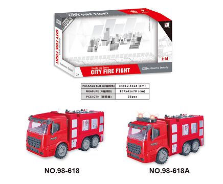 1:14惯性消防车