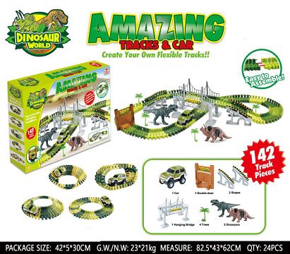 Amazing Tracks & Car ( Dinosaur World)