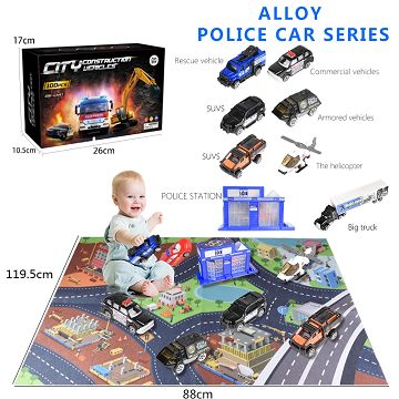 City police rug