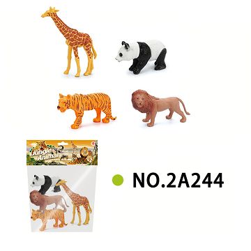 4只5寸野生动物套装