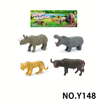 4只6寸野生动物套装