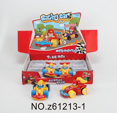 Inertia cartoon car