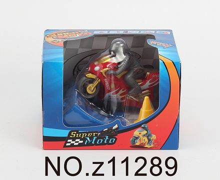 Inertial springboard stunt bike