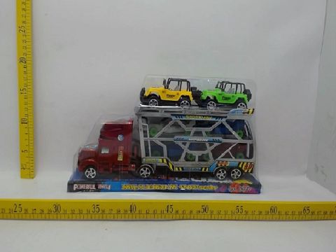 惯性三层拖头车