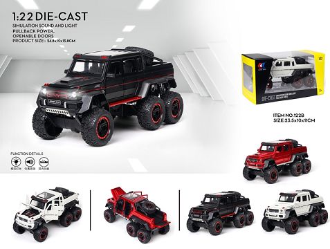 1:22 Mercedes G Class 6*6