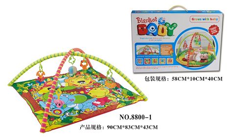 Square baby play pad